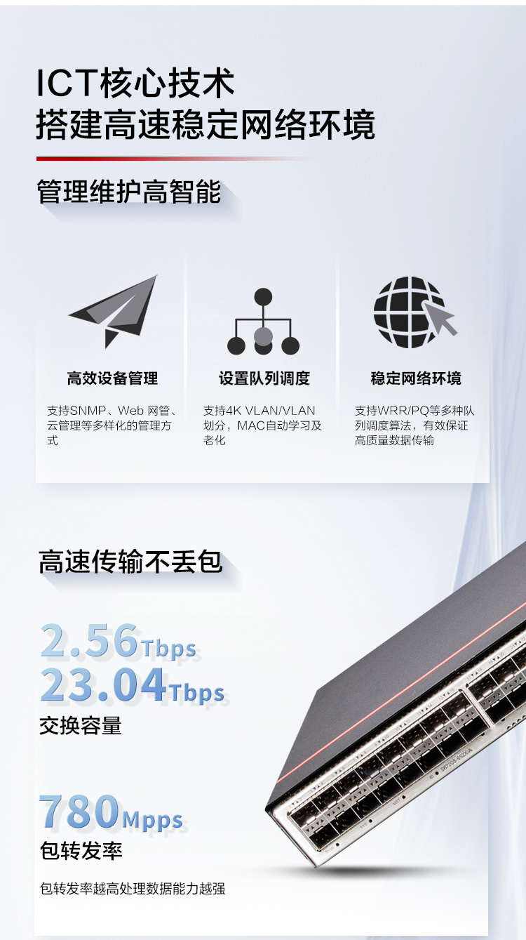 華為核心層交換機(jī)