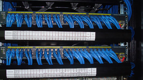 中福廣場(chǎng)機(jī)房布線