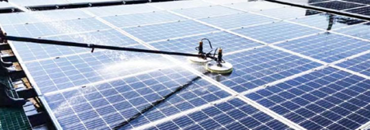 專業(yè)組件清洗、屋頂修復(fù)